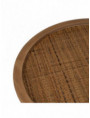 MESITA NATURAL MADERA-RATÁN SALÓN 40 X 40 X 44,50 CM