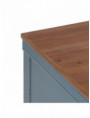 CÓMODA AZUL MADERA 115 X 45 X 90 CM