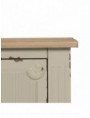 CÓMODA CREMA MADERA 80 X 38 X 73 CM