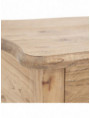 MESITA NATURAL MADERA MINDI DORMITORIO 58 X 43 X 70 CM