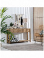 CONSOLA NATURAL MADERA MINDI ENTRADA 150 X 35 X 85 CM