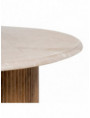MESA CENTRO NATURAL-CREMA MÁRMOL/MADERA 76 X 76 X 45 CM