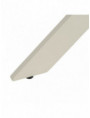 MESA COMEDOR NATURAL-CREMA DM-METAL 120 X 120 X 75 CM