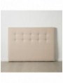CABECERO CREMA TEJIDO DORMITORIO 165 X 8 X 125 CM