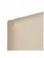 CABECERO CREMA TEJIDO DORMITORIO 165 X 8 X 125 CM