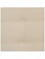 CABECERO CREMA TEJIDO DORMITORIO 165 X 8 X 125 CM