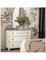 CÓMODA BLANCO ROZADO MADERA 105 X 50 X 87,50 CM