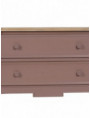 MUEBLE AUXILIAR MORADO MADERA 80 X 45 X 60 CM