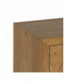 MUEBLE RECIBIDOR NATURAL MADERA 80 X 40 X 80 CM