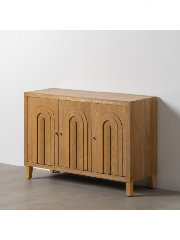 APARADOR NATURAL MADERA 120 X 40 X 80 CM