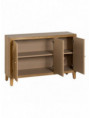APARADOR NATURAL MADERA 120 X 40 X 80 CM