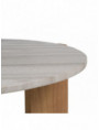 MESA CENTRO NATURAL-BLANCO MÁRMOL/MADERA 83 X 80 X 37 CM