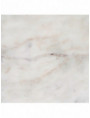 MESA AUXILIAR BLANCO MÁRMOL/MADERA SALÓN 40 X 40 X 60 CM