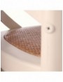 SILLA CREMA MADERA DE OLMO 46 X 42 X 87 CM