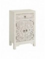 MESITA BLANCO ROZADO 45 X 26 X 69 CM