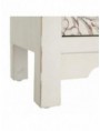 MESITA BLANCO ROZADO 45 X 26 X 69 CM